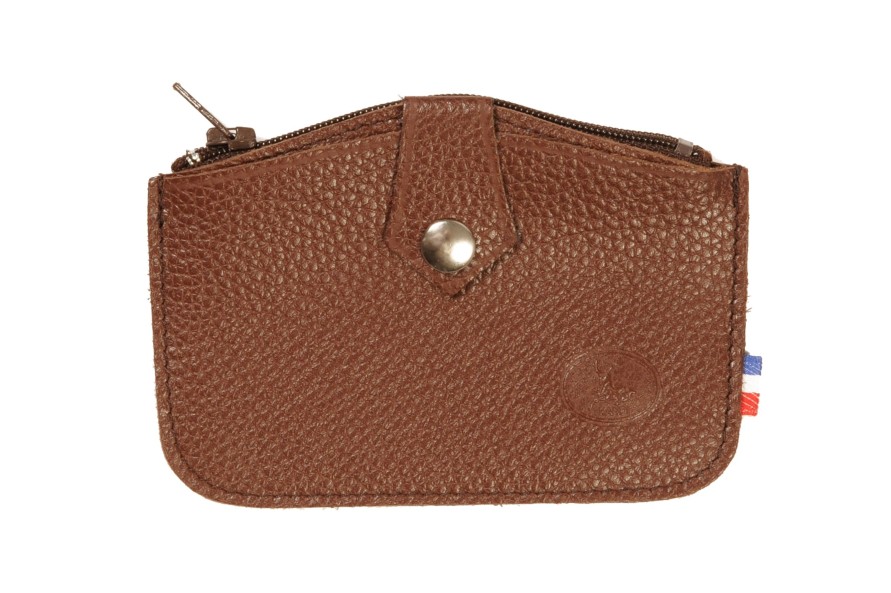 Clearance Frandi Porte-Monnaie Cuir-Marron