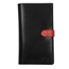 Wholesale Frandi Porte Chequier Cuir -Noir/Rouge