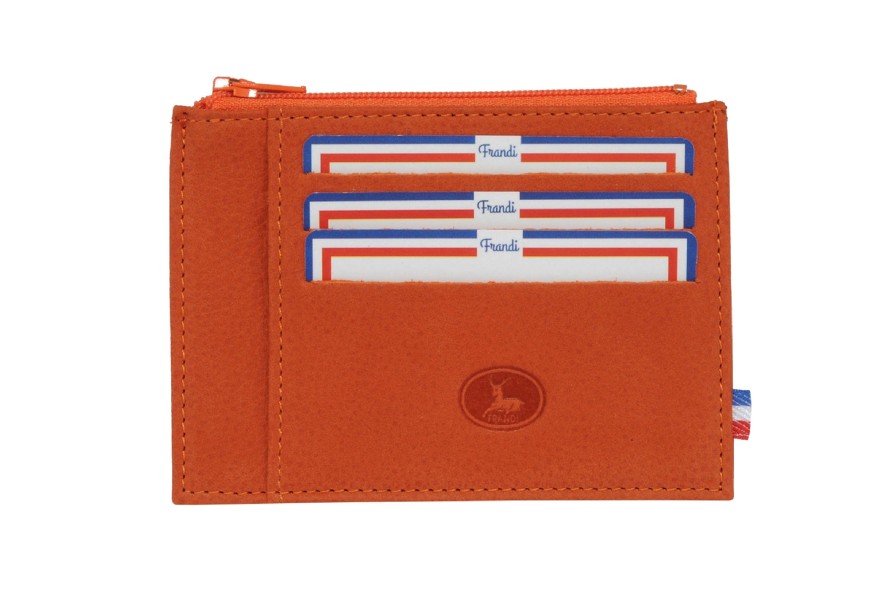 Wholesale Frandi Porte Carte Fin-Orange